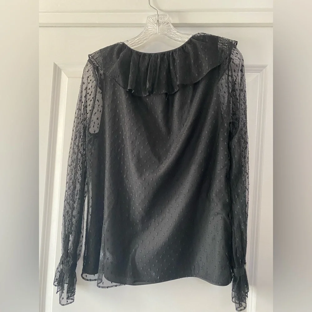 J. Crew Black Blouse